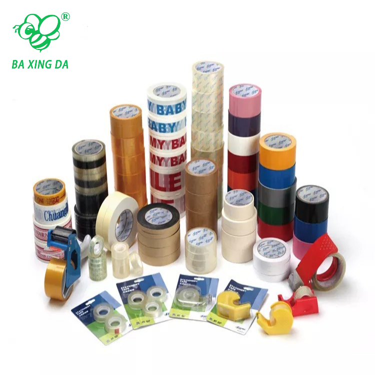 Sale Well Acrylic Box Carton Sealing Custom Bopp Packing Tape Sealing Offer Printing Customized Waterproof Adhesive Single Sided