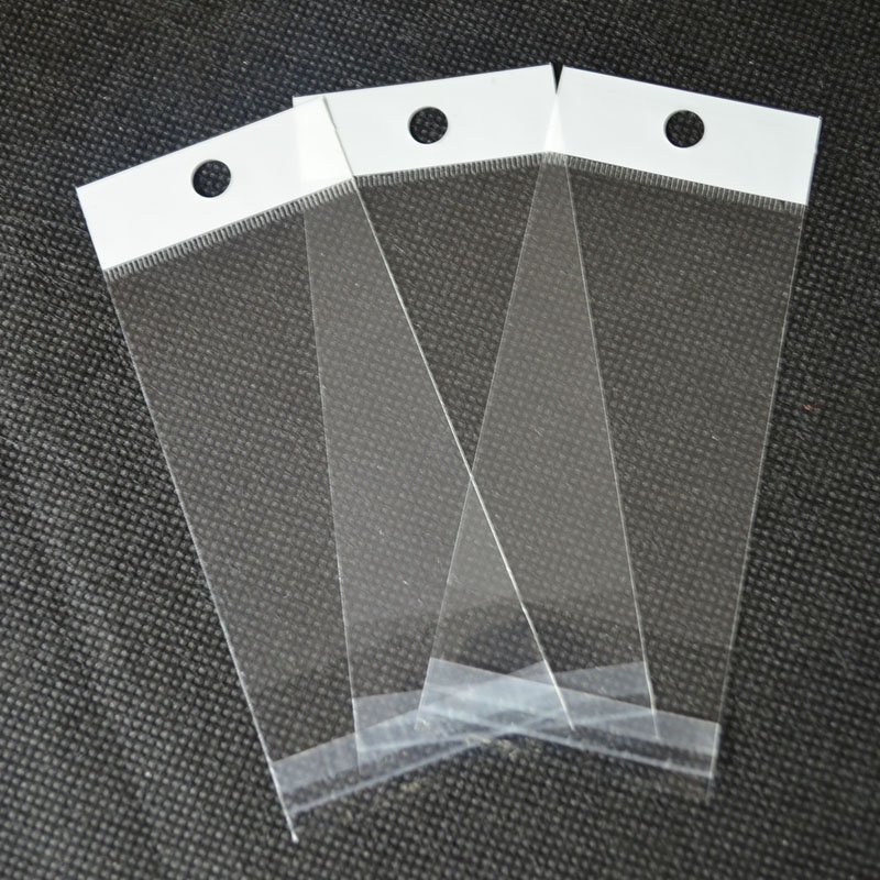 custom printing self adhesive plastic packing clear opp bag poly bags for clothing