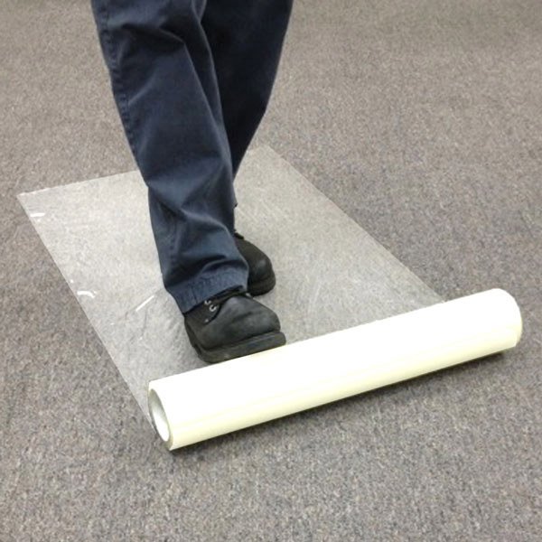 Self Adhesive protector film carpet shield protection roll plastic protective film