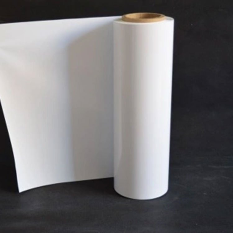 Glossy white pearly PP film sticker waterproof sticker for inkjet printer stickers packaging labels roll adhesive labels