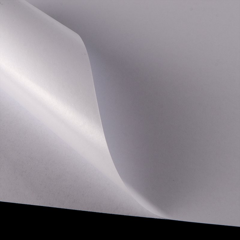 HH 053 double sided adhesive sheets plain white sticker double side sticky laser jet paper