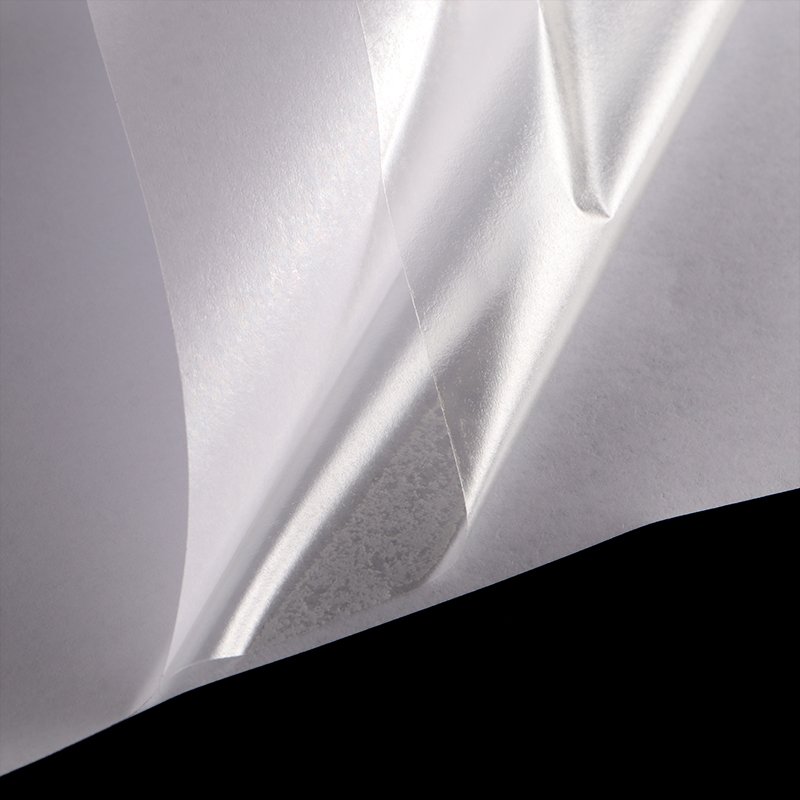 HH 053 double sided adhesive sheets plain white sticker double side sticky laser jet paper