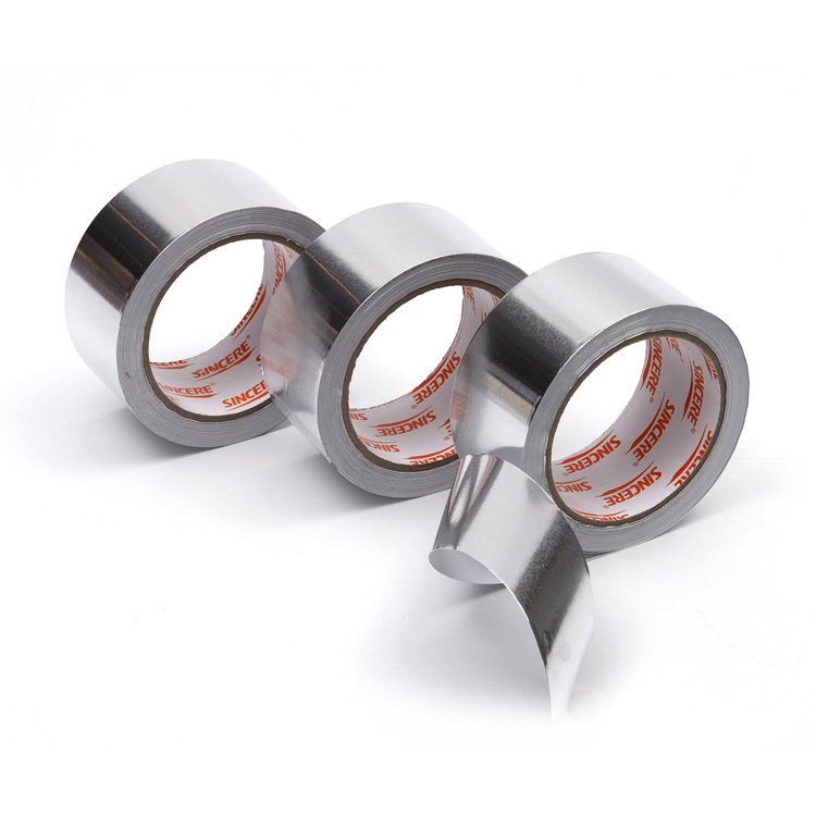 Heat Resistance Fireproof Waterproof Insulation Strong Self Adhesive Aluminum Foil Tape