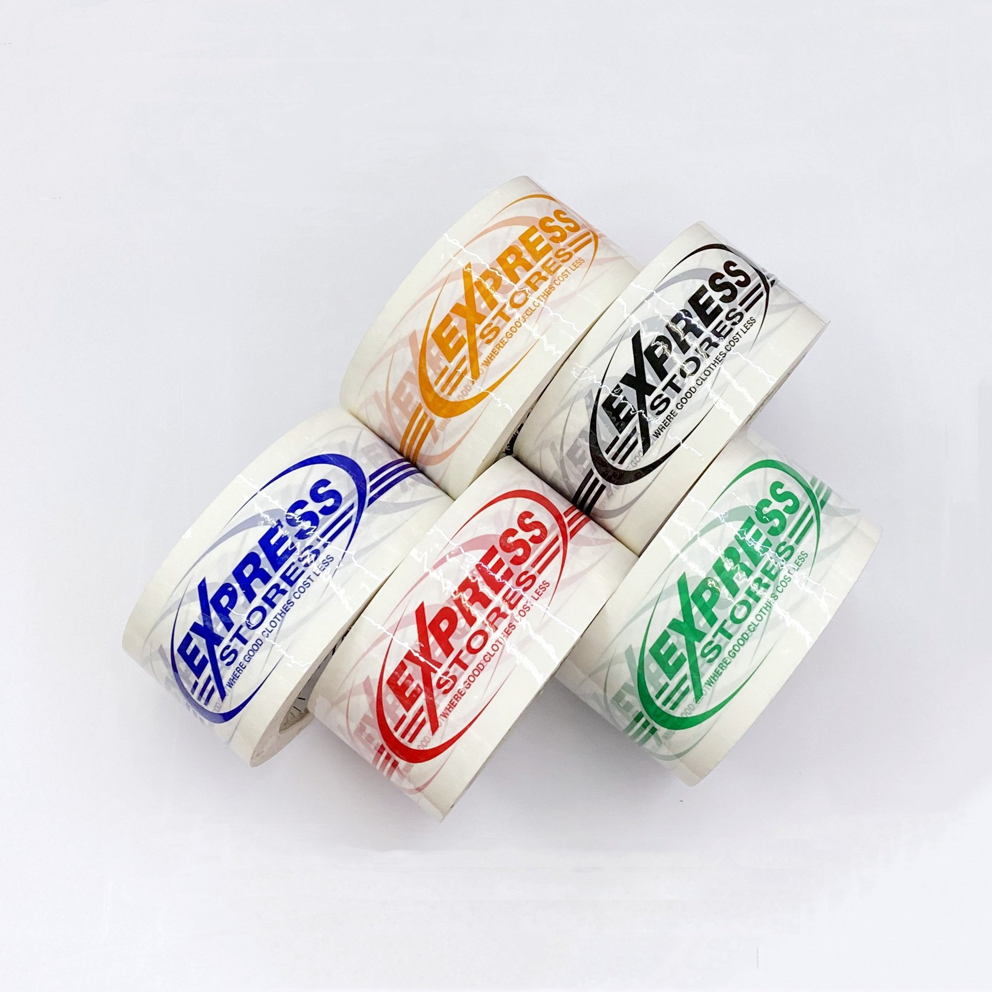 custom logo printed adhesive tape cello tape BOPP cinta adhesiva shipping box sealing tape professional factory