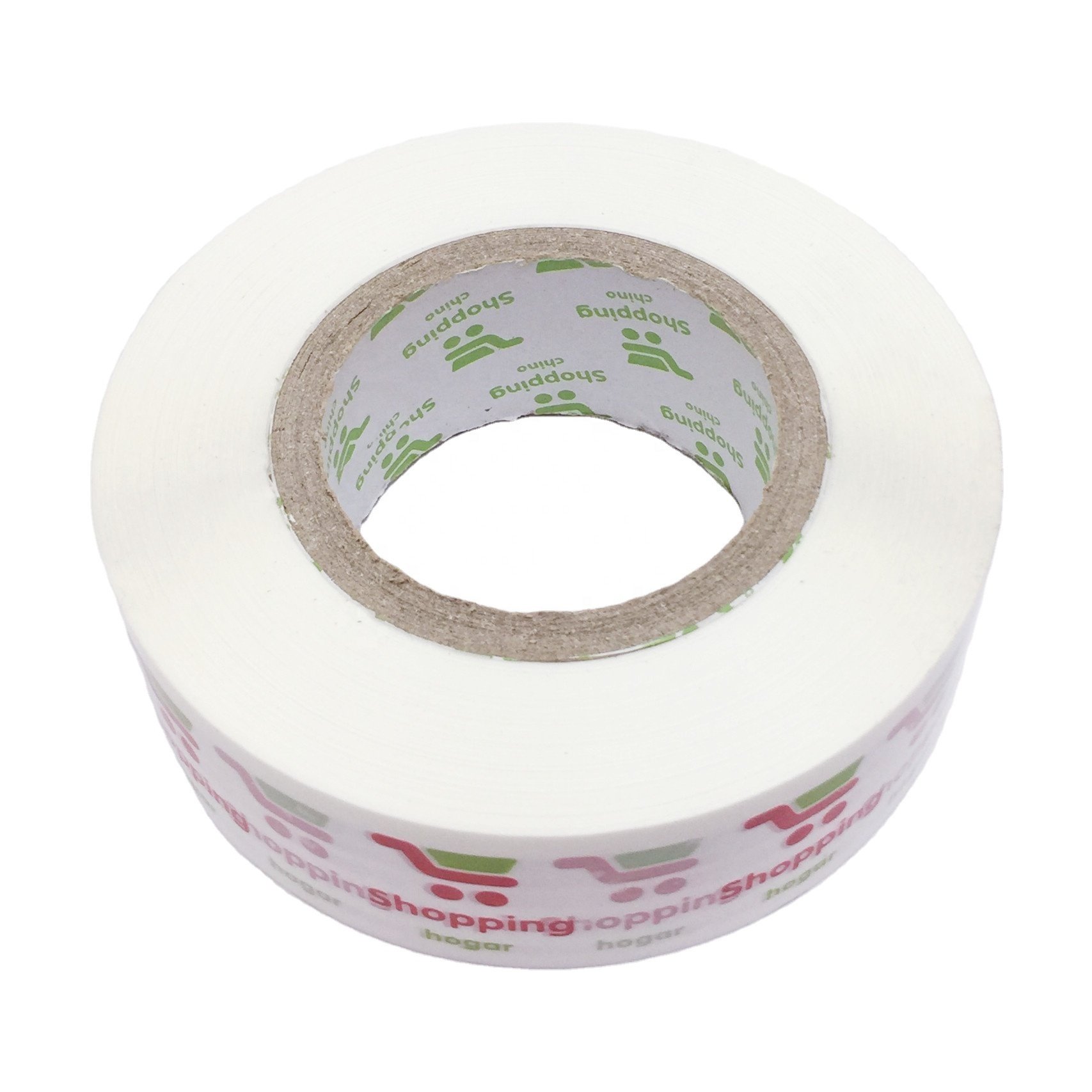 custom logo printed adhesive tape cello tape BOPP cinta adhesiva shipping box sealing tape professional factory