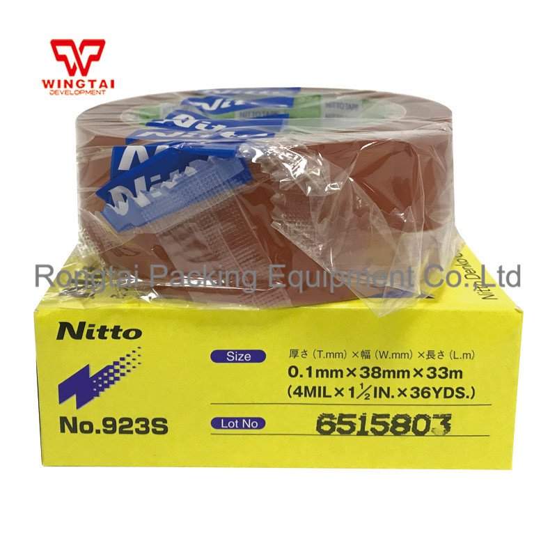 NITTO Silicone Adhesive Nitoflon Tape 923S 0.1mmx38/50mmx33mfor the heat-resistant masking