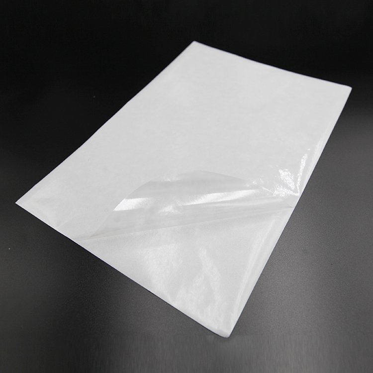 A3 A4 transparent clear vinyl pvc Label Self Adhesive Film with Glassine Liner