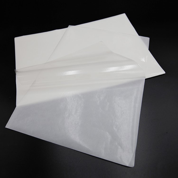 A3 A4 transparent clear vinyl pvc Label Self Adhesive Film with Glassine Liner