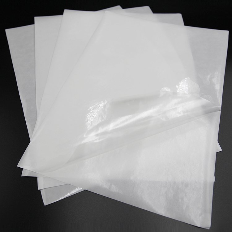 A3 A4 transparent clear vinyl pvc Label Self Adhesive Film with Glassine Liner
