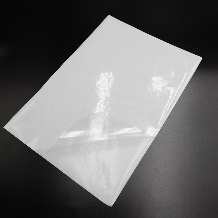 A3 A4 transparent clear vinyl pvc Label Self Adhesive Film with Glassine Liner