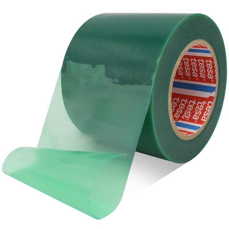 TESA 51136 0.105mm car green transparent acrylic adhesive painting PE film masking protect tape for Surface protection