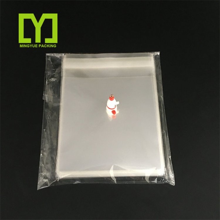 Yiwu Custom Polypropylene BOpp Plastic Bag Header Printed Opp Poly Bag With Self Adhesive Flap Bag Header Cards Packaging