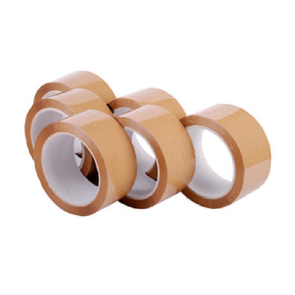 Best quality Brown adhesive parcel tape for carton sealing