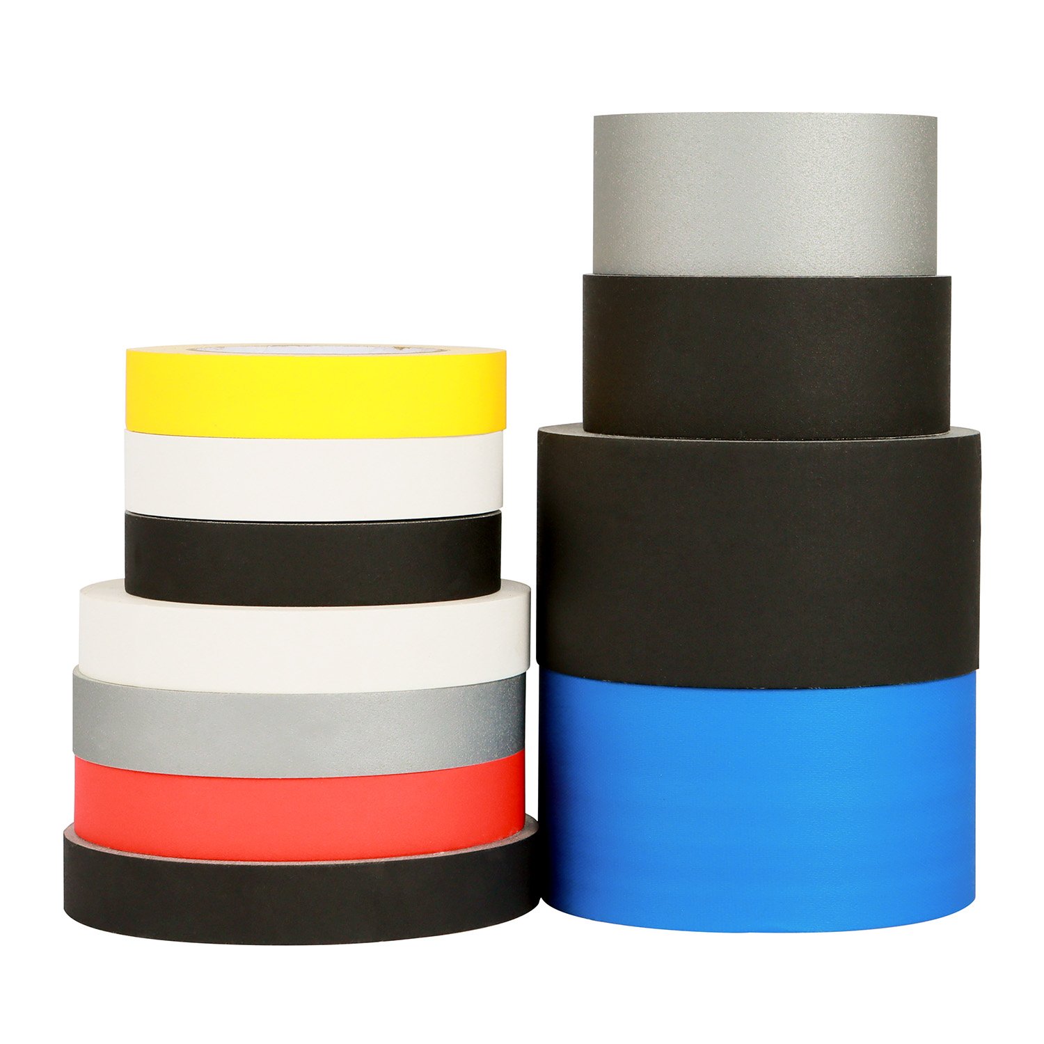 Real Premium Grade Matte Gaffer Tape Black 2 Inch X 33 Yards Heavy Duty Gaffer Tape Duct Cloth Adhesive Tape