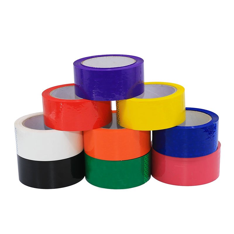 Full Colored Packing Tape Custom Strong Self Adhesive 45mm Carton Sealing Bopp Good Price Logo Colorful Clear Package Tape