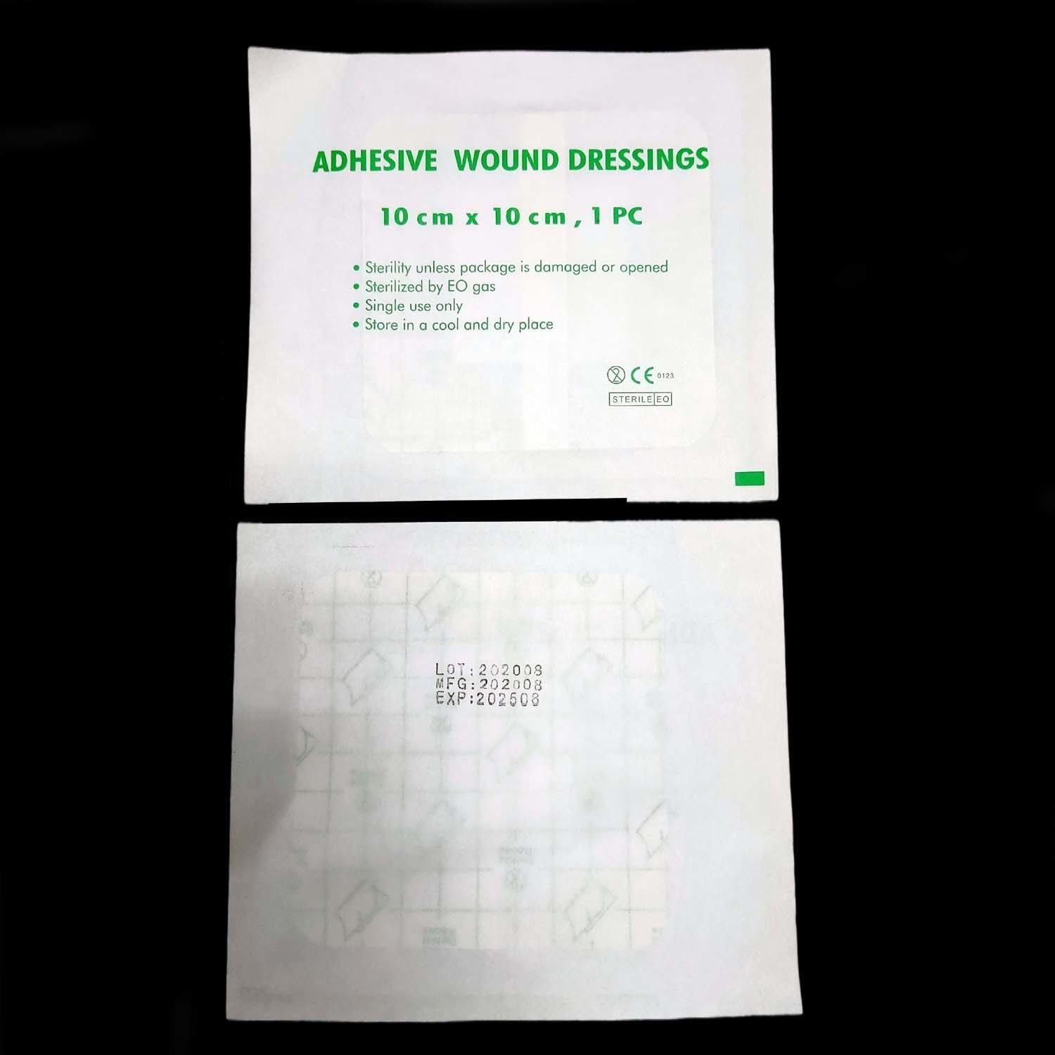 Direct factory Hypoallergenic Sterile Medical Adhesive Non Woven Wound Dressing pad
