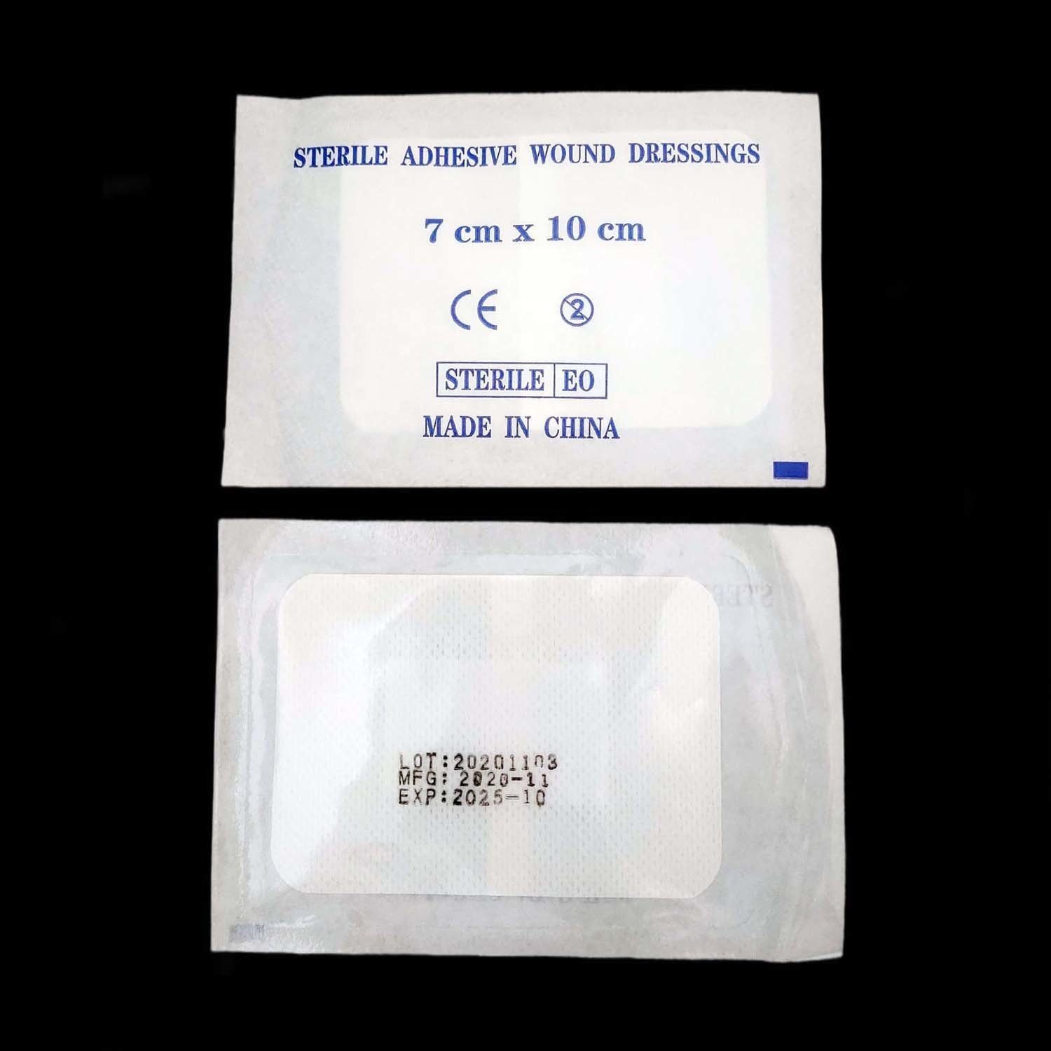 Direct factory Hypoallergenic Sterile Medical Adhesive Non Woven Wound Dressing pad