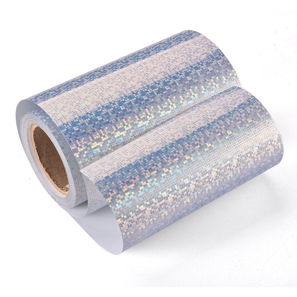 Custom Specifications Blank A3 A4 Size Holographic Sticker Sheet Rolls Self Adhesive Hologram Vinyl Sticker Paper