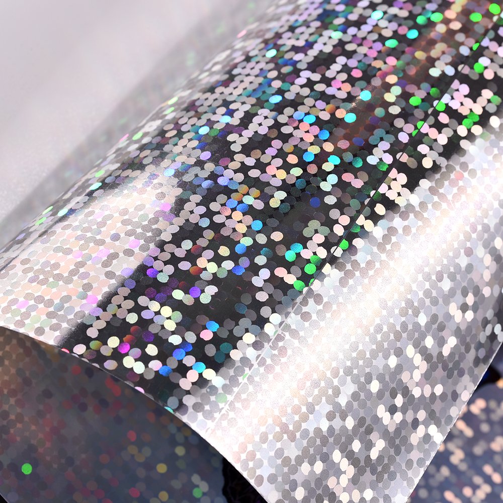 Custom Specifications Blank A3 A4 Size Holographic Sticker Sheet Rolls Self Adhesive Hologram Vinyl Sticker Paper