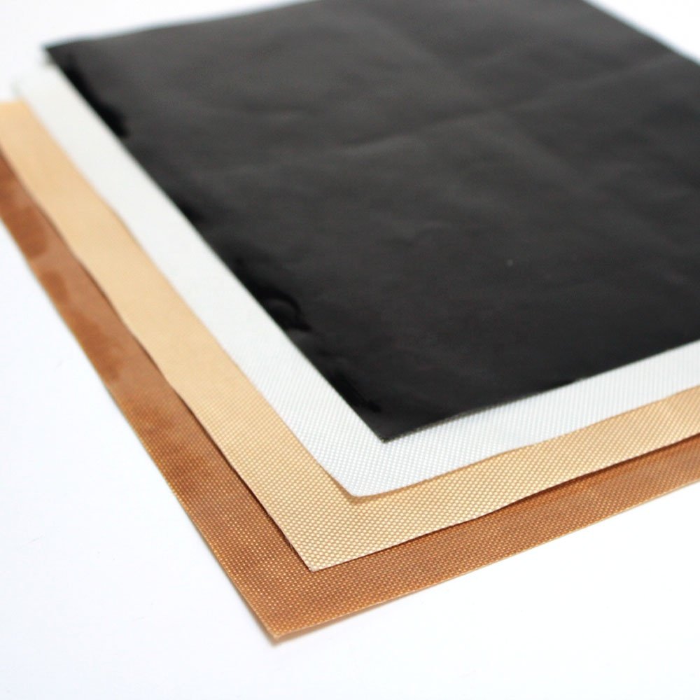 1- High Temperature Heat Resistant Non-sticky PTFE Coated Fiberglass Fabric Cloth Sheet for Heat Press Cover