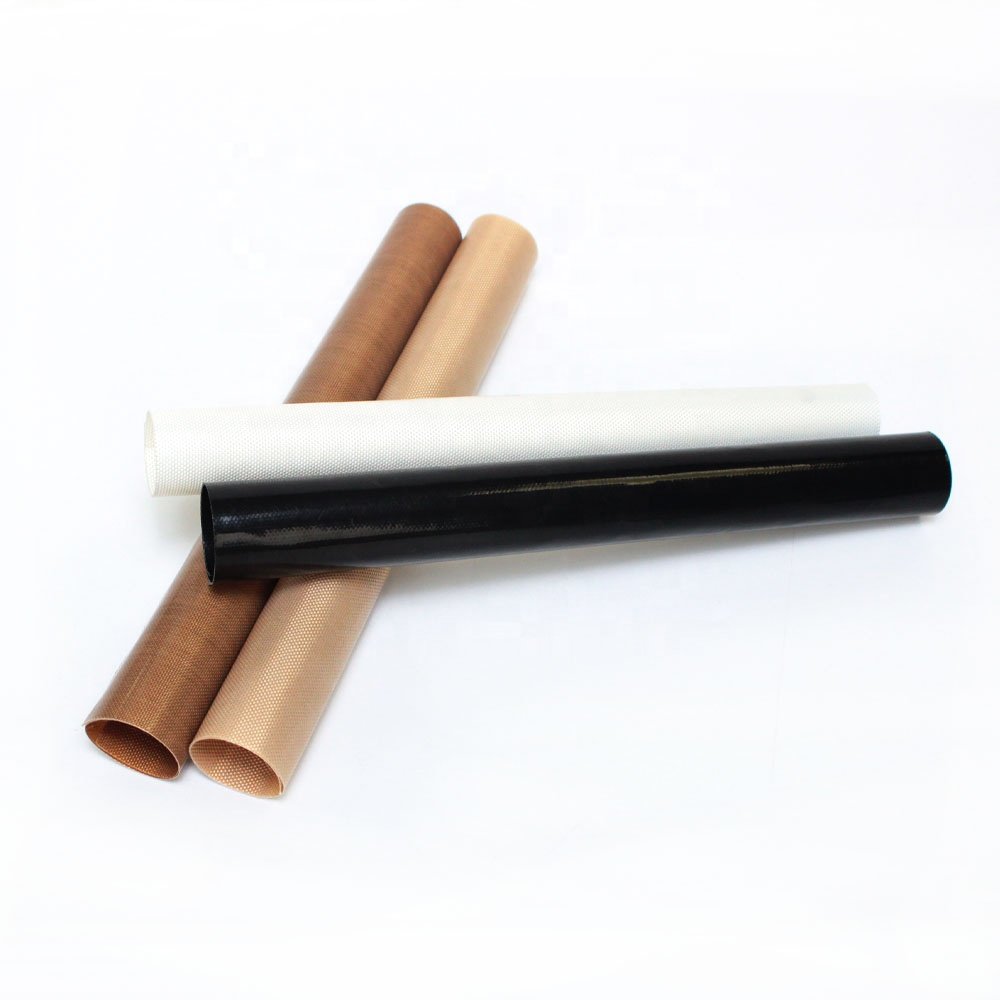 1- High Temperature Heat Resistant Non-sticky PTFE Coated Fiberglass Fabric Cloth Sheet for Heat Press Cover