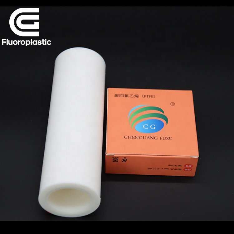 0.08mm factory sale heat resistant chukoh asf-110fr white ptfe film silicone adhesive tape