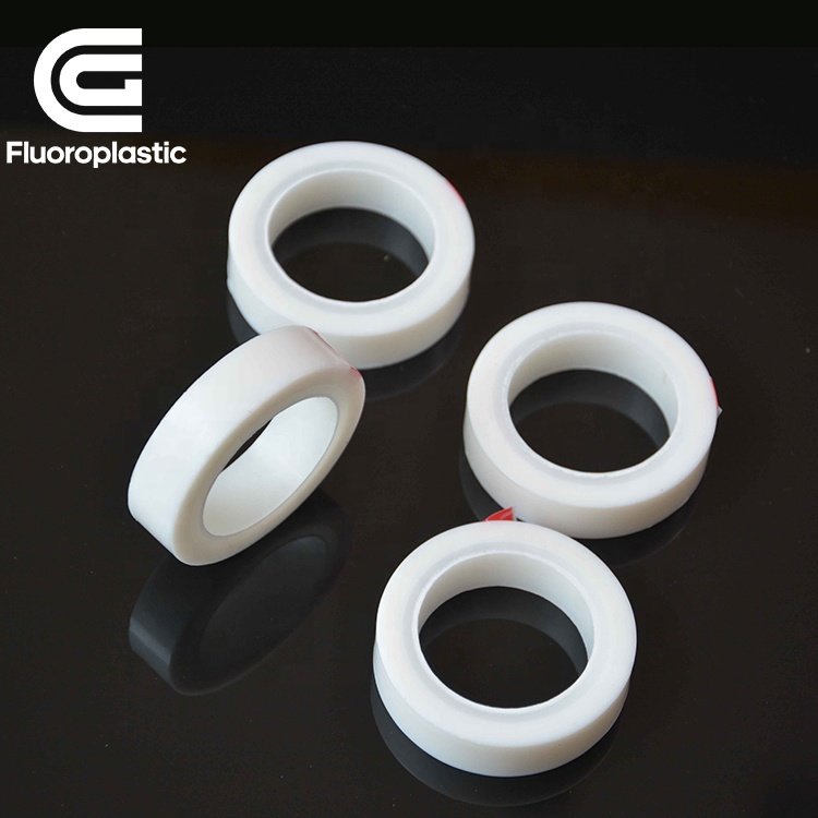 0.08mm factory sale heat resistant chukoh asf-110fr white ptfe film silicone adhesive tape