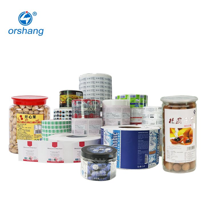 2024 Hot Sale Custom Waterproof Vinyl Sticker Self Adhesive Paper Food Label Stickers