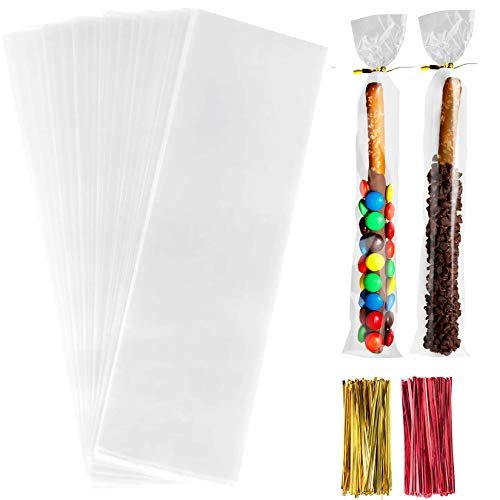 Wholesale Factory Price Cself Sealing Adhesive Clear Plastic Opp Poly Ellophane Candy Bags For Packaging