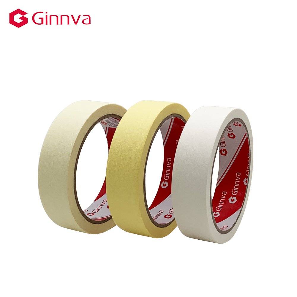 Ginnva Single Sided rubber glue Adhesive Masking Tape Waterproof for Car Painting