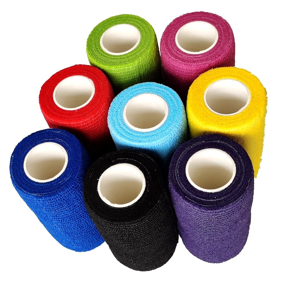 Medical Flexible Vet Wrap Printed Cohesive Bandage