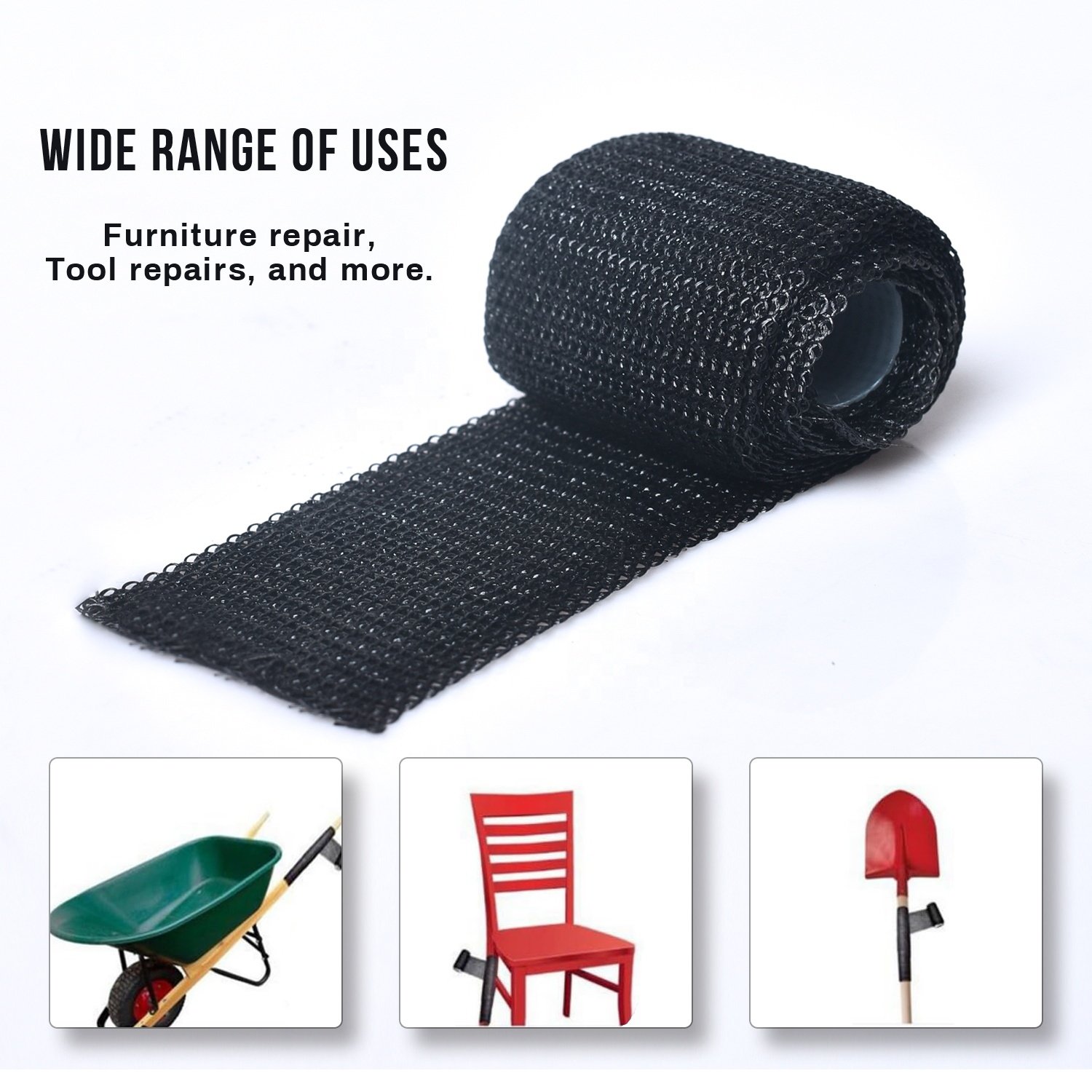 FiberFix Repair Wrap - Permanent Waterproof Repair Tape 100x Stronger than Duct Tape 2"