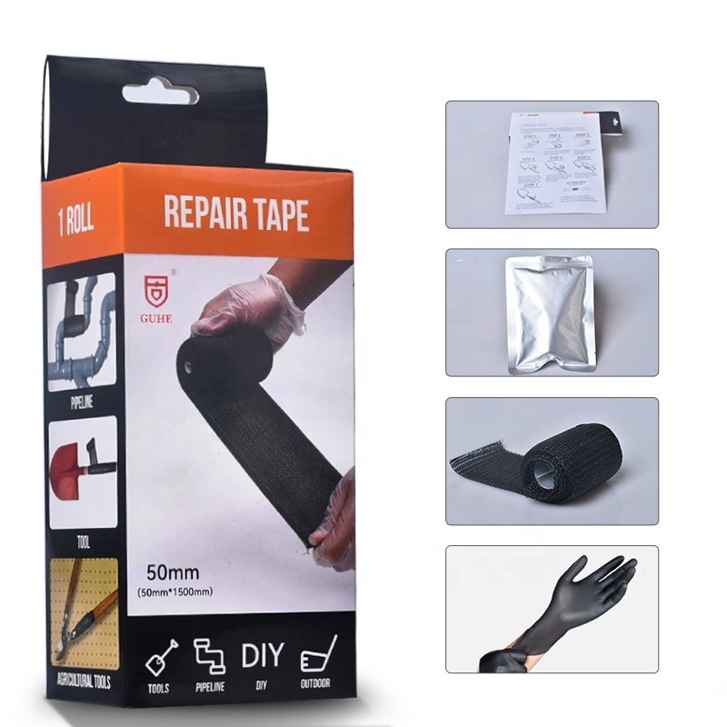 FiberFix Repair Wrap - Permanent Waterproof Repair Tape 100x Stronger than Duct Tape 2"
