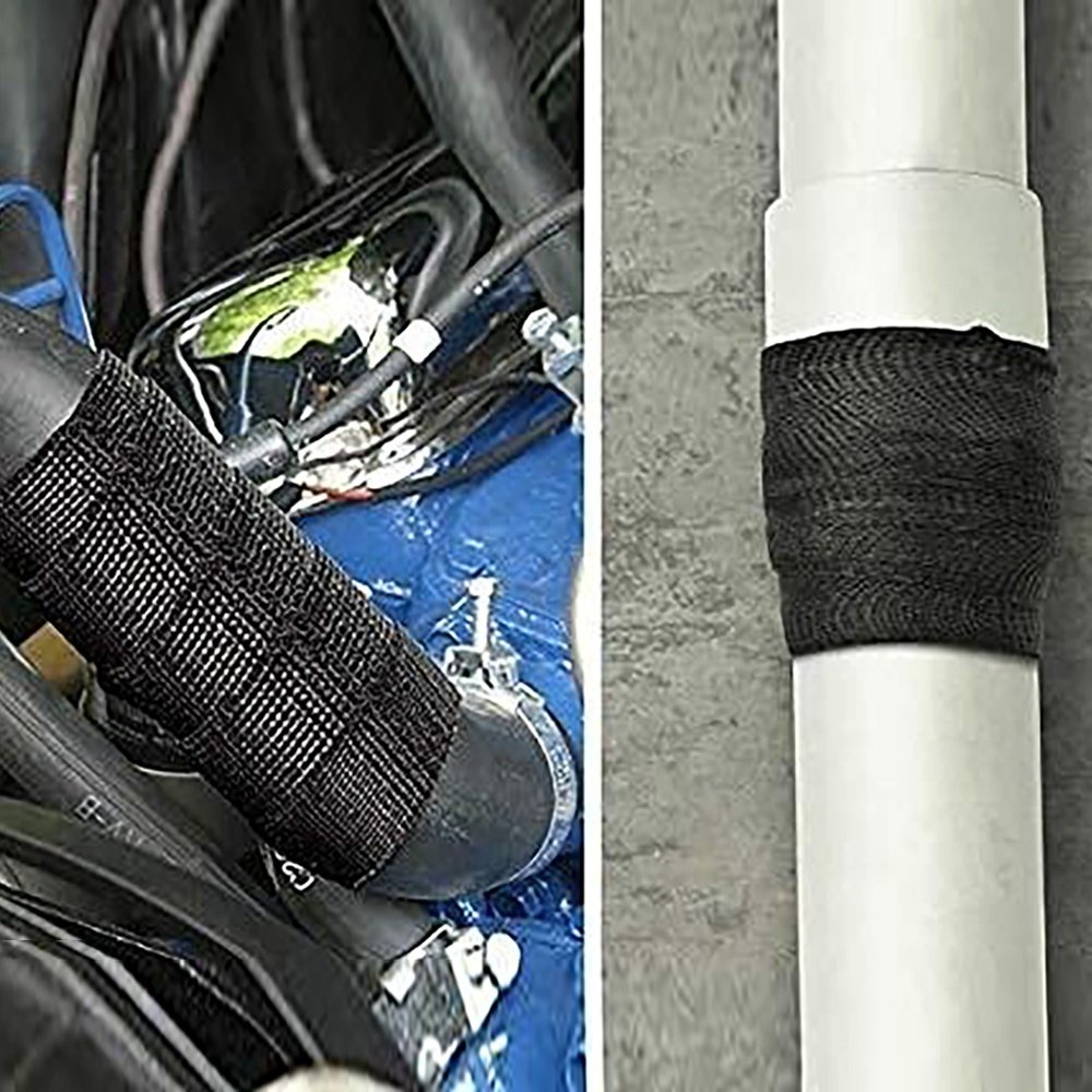 FiberFix Repair Wrap - Permanent Waterproof Repair Tape 100x Stronger than Duct Tape 2"