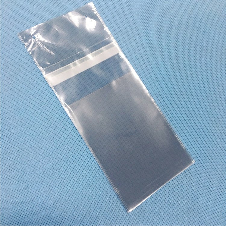 recycle Opp Self Adhesive seal Clear Plastic packaging Bag cellophane bag
