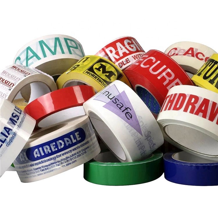 Factory Strong Self Adhesive Custom Logo Printed Bopp Packing Tape With Company Logo
