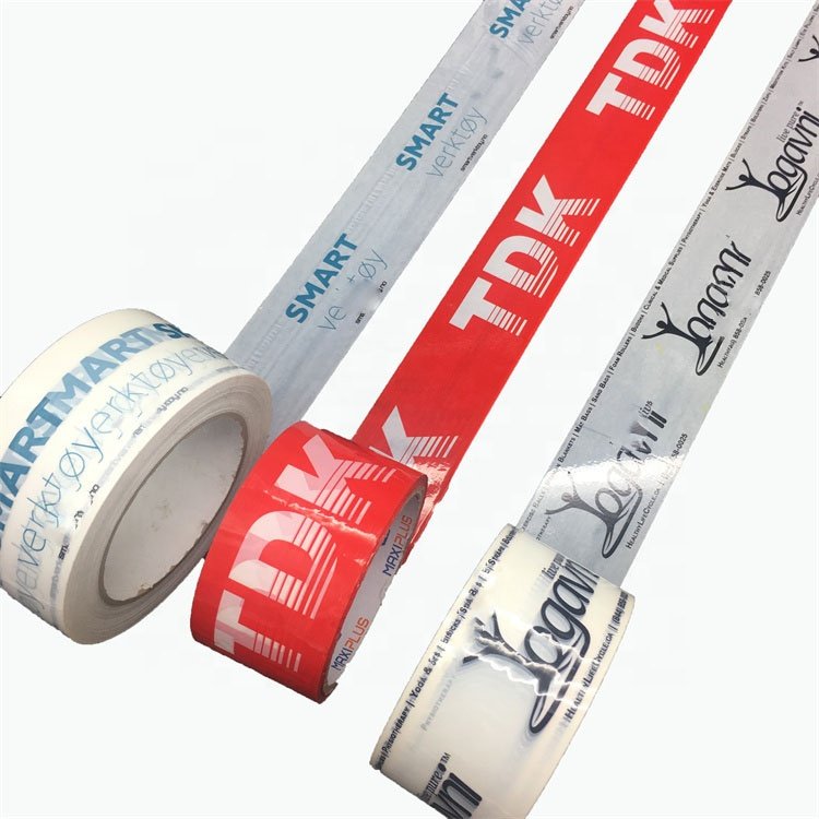 Factory Strong Self Adhesive Custom Logo Printed Bopp Packing Tape With Company Logo