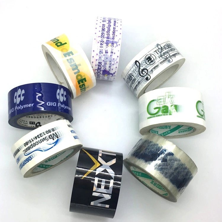 Factory Strong Self Adhesive Custom Logo Printed Bopp Packing Tape With Company Logo