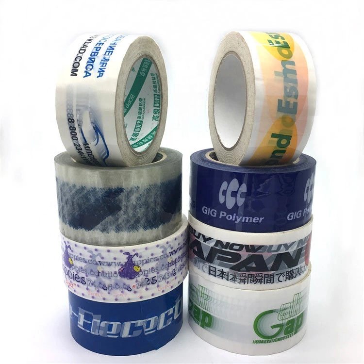 Factory Strong Self Adhesive Custom Logo Printed Bopp Packing Tape With Company Logo