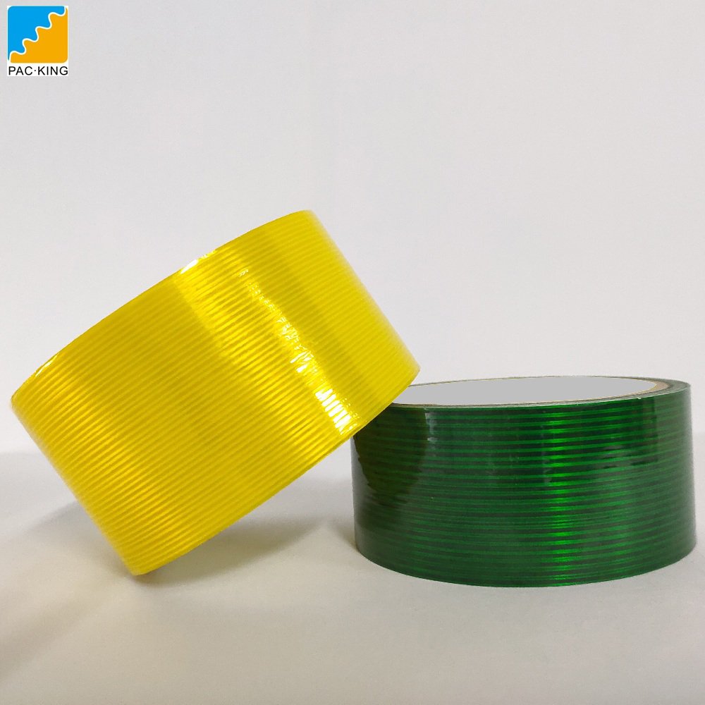 Wear Resistant Bidirectional Filament Tape Adhesive Fiberglass Reinforced Strapping Tape Glass Fiber Tape