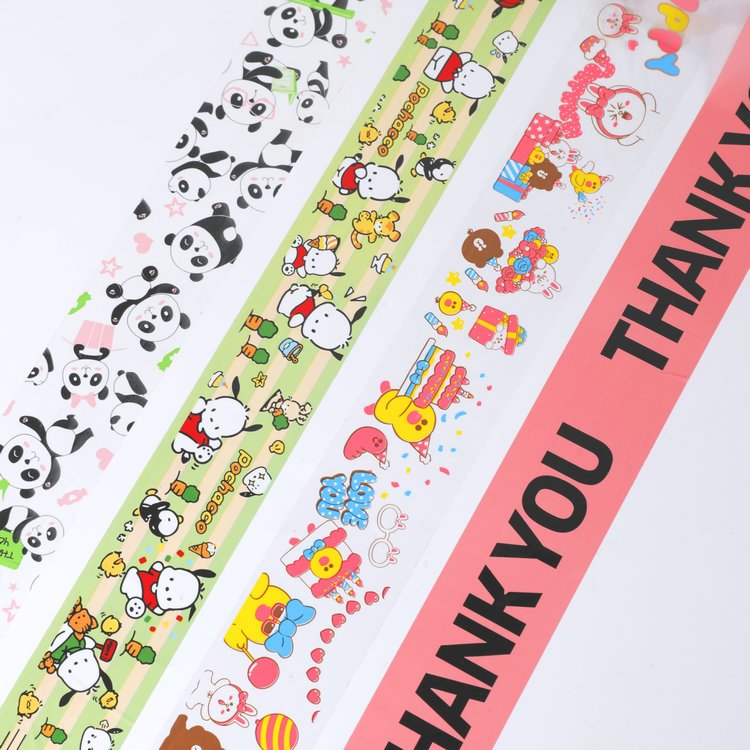 Packaging Adhesive Roll Shipping Custom Logo Printed Clear Fragile Plastic Bopp Packing Tape