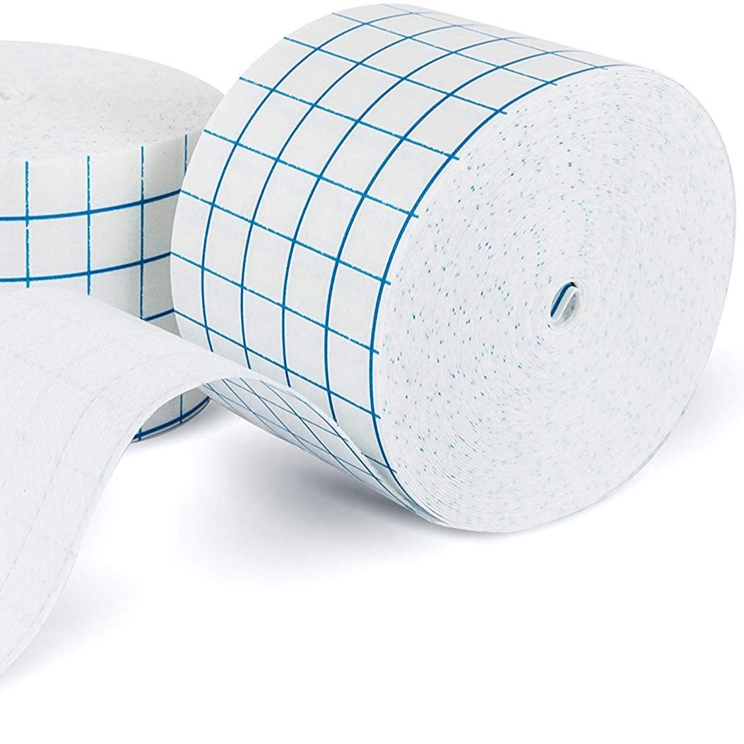 5cm*10m Adhesive Fixation Retention Non woven Dressing Tape wound Dressing roll for medical care