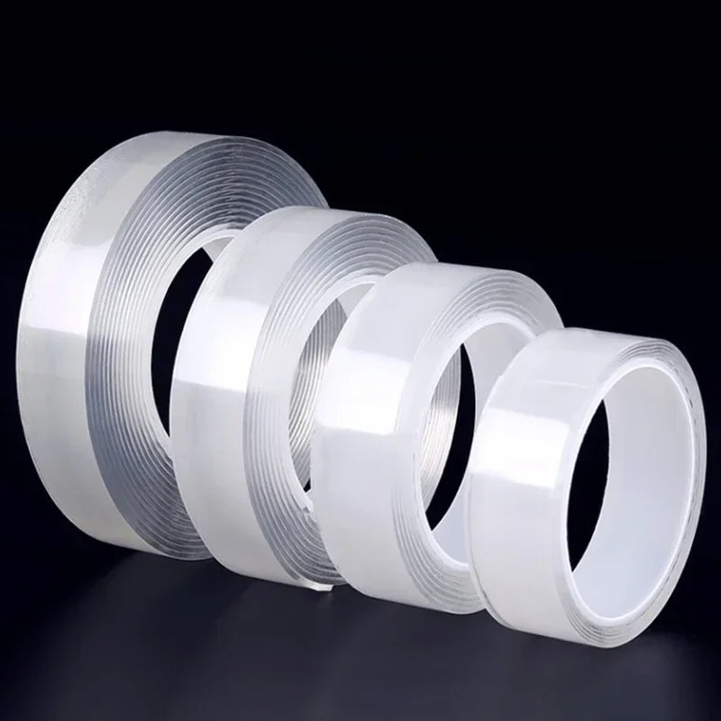 Factory Hot Sale Load-Bearing Multifunctional Adhesive Paper Film Transparent Double Sided Nano Tape