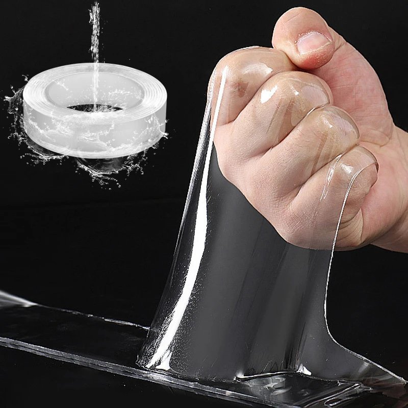 Factory Hot Sale Load-Bearing Multifunctional Adhesive Paper Film Transparent Double Sided Nano Tape
