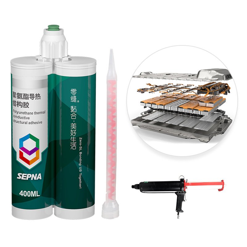SP284 Two Component Pu Glue PVC board Structural Polyurethane Adhesive sealant for electronic components LED charging pile