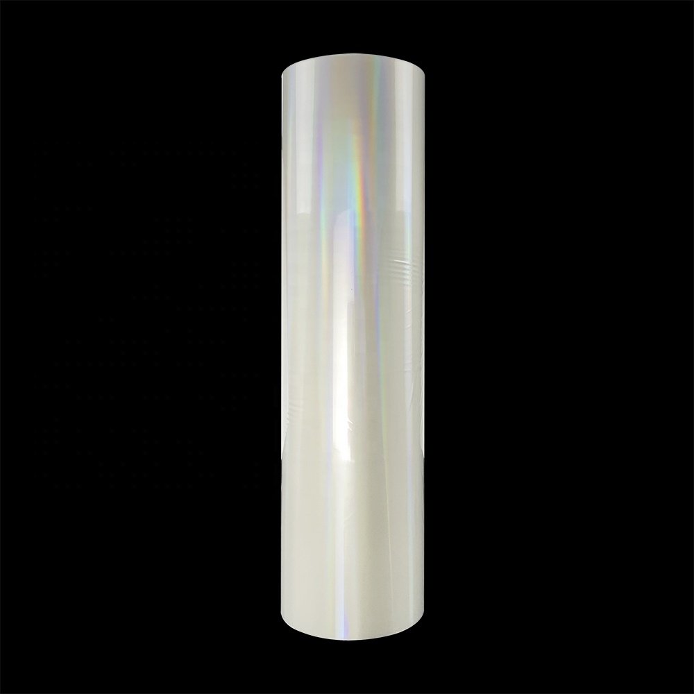 Self Adhesive Packaging Decoration Transparent Paper Holographic Film