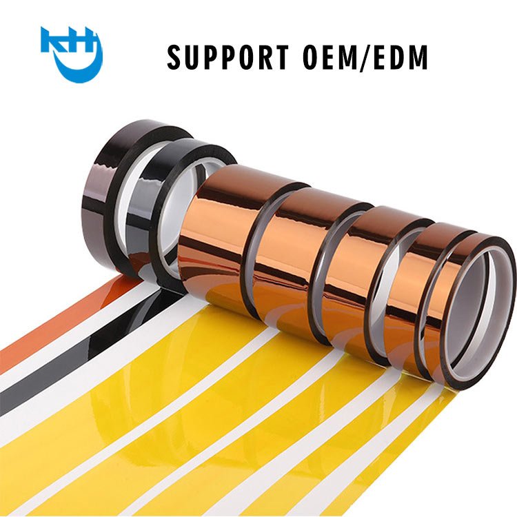 Shenzhen kanghongjin factory price free sample customized size heat resistant insulation adhesives tape