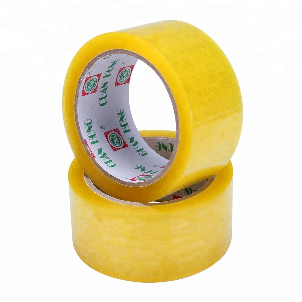 Manufacturer High Quality Cheap Transparent Free Samples Strong Adhesive Customised Cinta Packing Tape