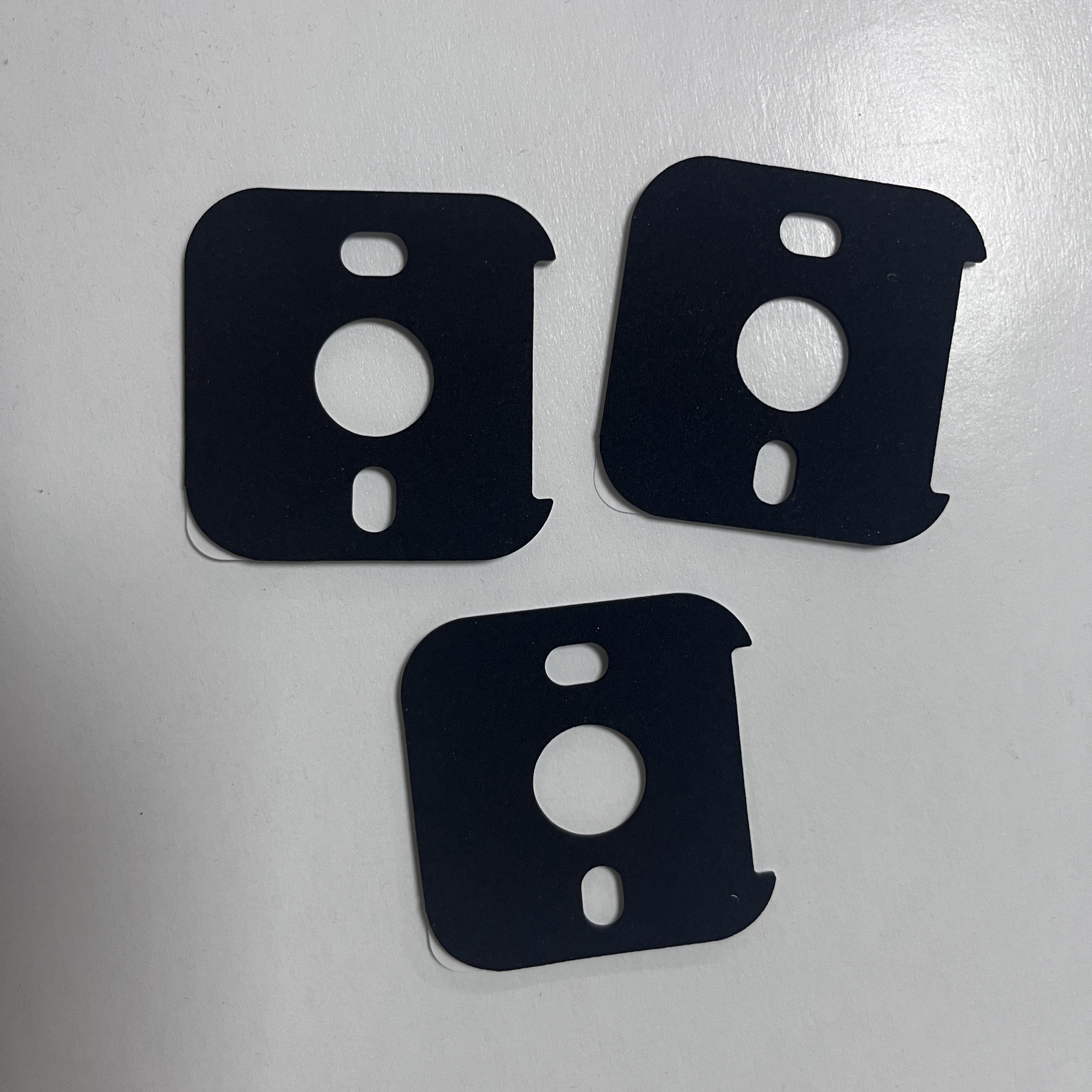 Die Cut Black EPDM Foam Adhesive Tape OPEN CELL EPDM Rubber Foam