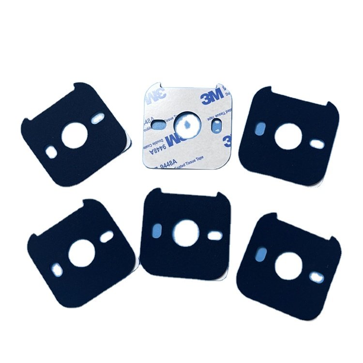 Die Cut Black EPDM Foam Adhesive Tape OPEN CELL EPDM Rubber Foam